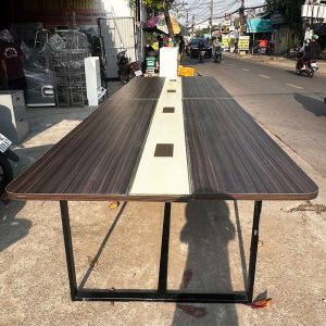 Bàn Họp Có Lỗ Đi Dây 4m8 Cũ