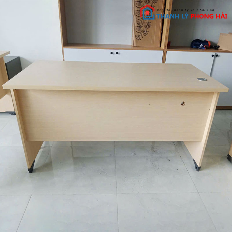 ban-lam-viec-go-cong-nghiep-1m4 Bàn Làm Việc Gỗ Công Nghiệp 1m4 Kèm Bửng Che Cũ