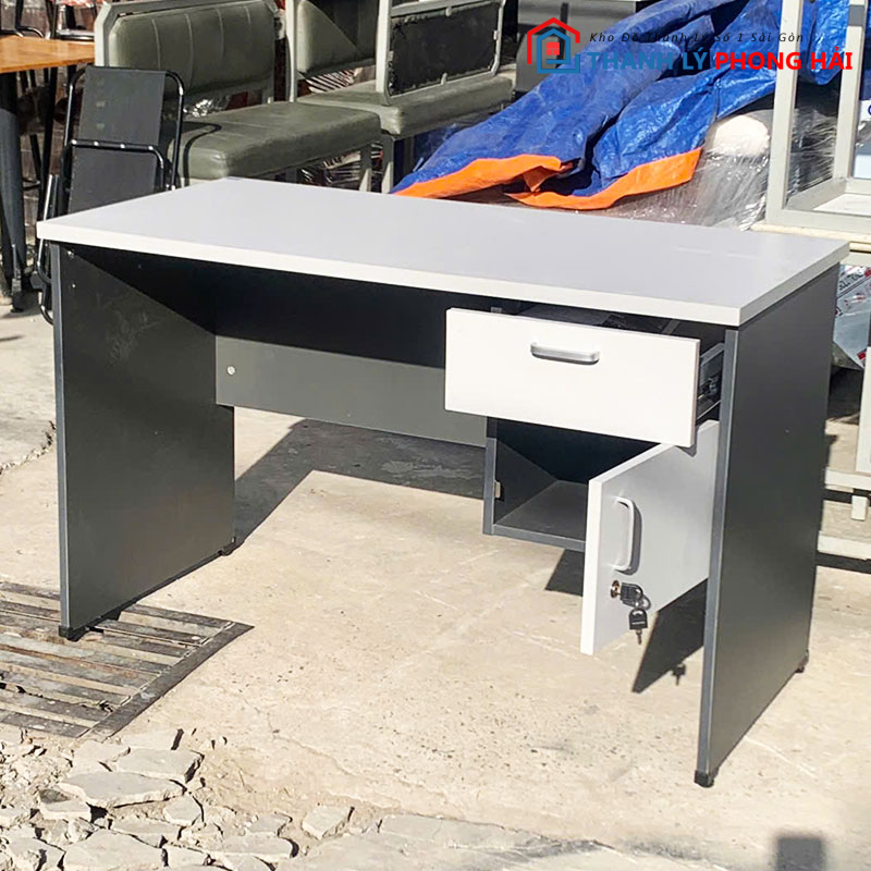 ban-lam-viec-kem-tu-ho-so-treo-1m2-cu-3 Bàn Làm Việc Kèm Tủ Hồ Sơ Treo 1m2 Cũ