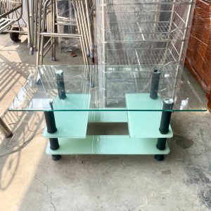 Bàn Sofa Mặt Kính 3 Tầng 1m Cũ