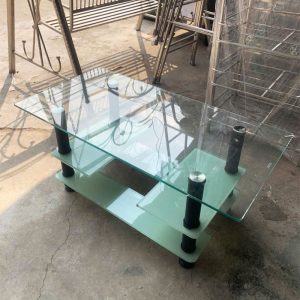 Bàn Sofa Mặt Kính 3 Tầng 1m Cũ