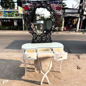 Bàn Trang Điểm 1m17 Phong Cách Cổ Điển Châu Âu Cũ