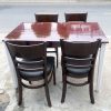 Bộ Bàn Ăn Cabin 1m2 Gỗ Tự Nhiên Cũ