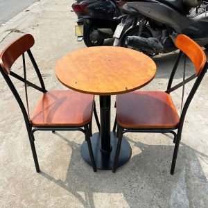 Bộ Bàn Ghế Cafe Kiểu Ghế Lưng Chéo (Nhiều Mẫu)