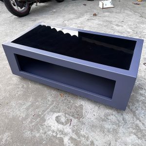 Bộ Sofa 2m6 Góc L Bọc Nhung Màu Đỏ Đất Cũ