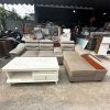 Bộ Sofa Góc L 2m85 Sang Trọng Kèm Bàn Mặt Đá Cũ