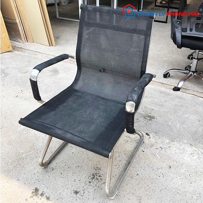 ghe-chan-quy-lung-luoi-thap-1 Ghế Chân Quỳ Lưng Lưới Thấp Chân Inox Cũ