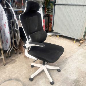 Ghế Công Thái Học Có Tựa Đầu Lưng Lưới Cũ