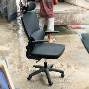 Ghế Công Thái Học Có Tựa Đầu Lưng Lưới Cũ