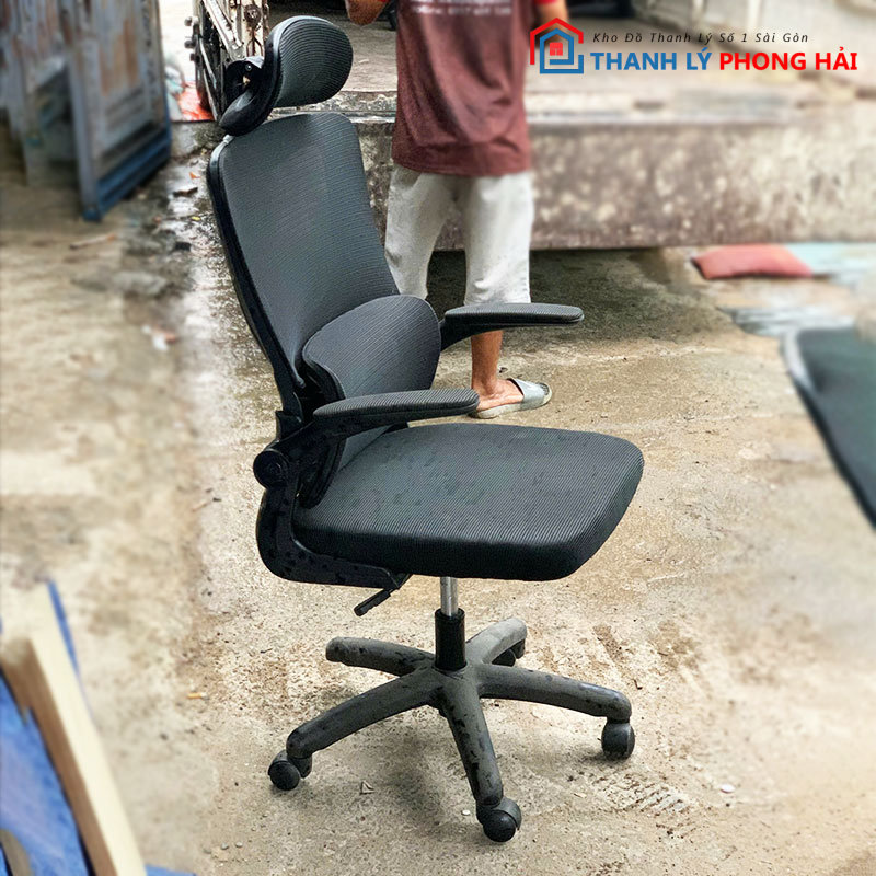 ghe-cong-thai-hoc-co-tua-dau-lung-luoi-cu-2-1 Ghế Công Thái Học Có Tựa Đầu Lưng Lưới Cũ (Nhiều Màu)