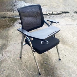 Ghế Gấp Liền Bàn Chân Sắt Có Ngăn Để Ly Cũ