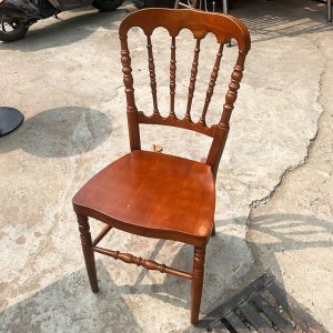 Ghế Gỗ Tự Nhiên Kiểu Nan Quạt Cũ