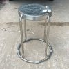 Ghế Inox Tròn Khung Liền Cũ