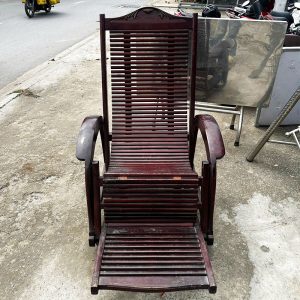 Ghế Lười Gỗ Tự Nhiên Thoải Mái Cũ