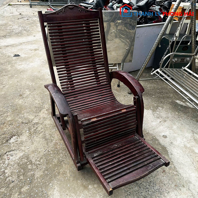 ghe-luoi-go-tu-nhien-thoai-mai-cu-2 Ghế Lười Gỗ Tự Nhiên Thoải Mái Cũ