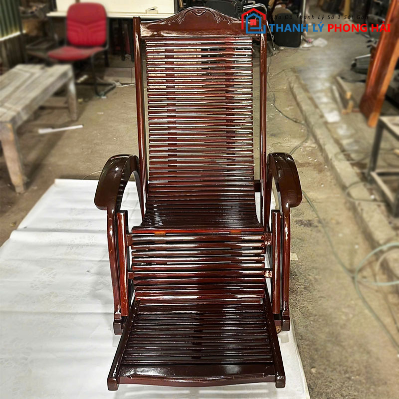 ghe-luoi-go-tu-nhien-thoai-mai-cu-3 Ghế Lười Gỗ Tự Nhiên Thoải Mái Cũ