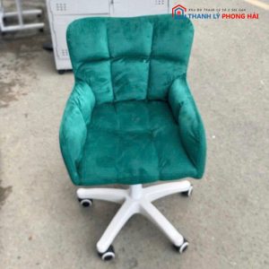 Ghế Xoay Văn Phòng Đệm Nhung Cũ