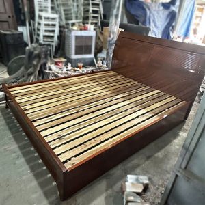 Giường Ngủ Gỗ 1m6 Thiết Kế Đầu Giường Cao Cũ