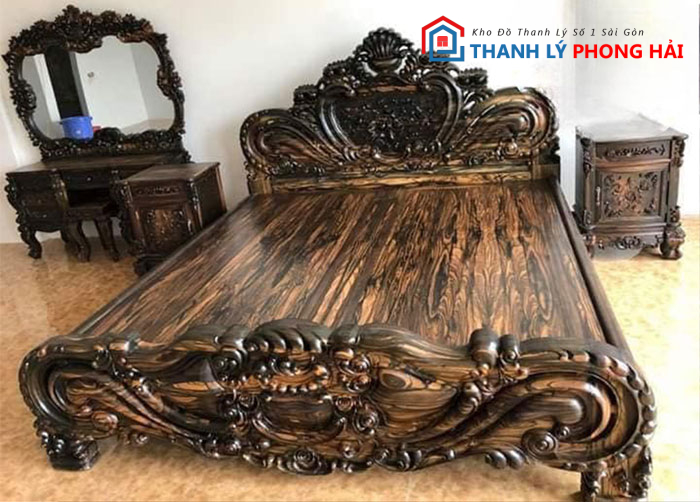 giuong-ngu-go-mun Gỗ Mun Là Gì? Đặc Điểm, Phân Loại, Giá Trị Sử Dụng