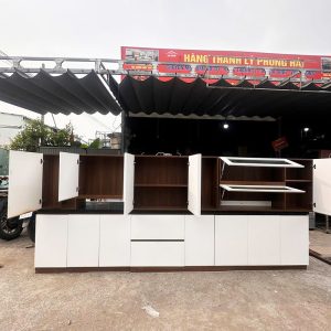 Hệ Tủ Bếp 3m6 Có Bồn Rửa Chén Cũ