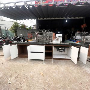 Hệ Tủ Bếp 3m6 Có Bồn Rửa Chén Cũ