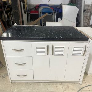 Hệ Tủ Bếp Trên Dưới Góc L 1m6 Cũ