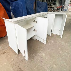 Hệ Tủ Bếp Trên Dưới Góc L 1m6 Cũ