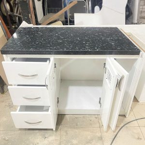 Hệ Tủ Bếp Trên Dưới Góc L 1m6 Cũ