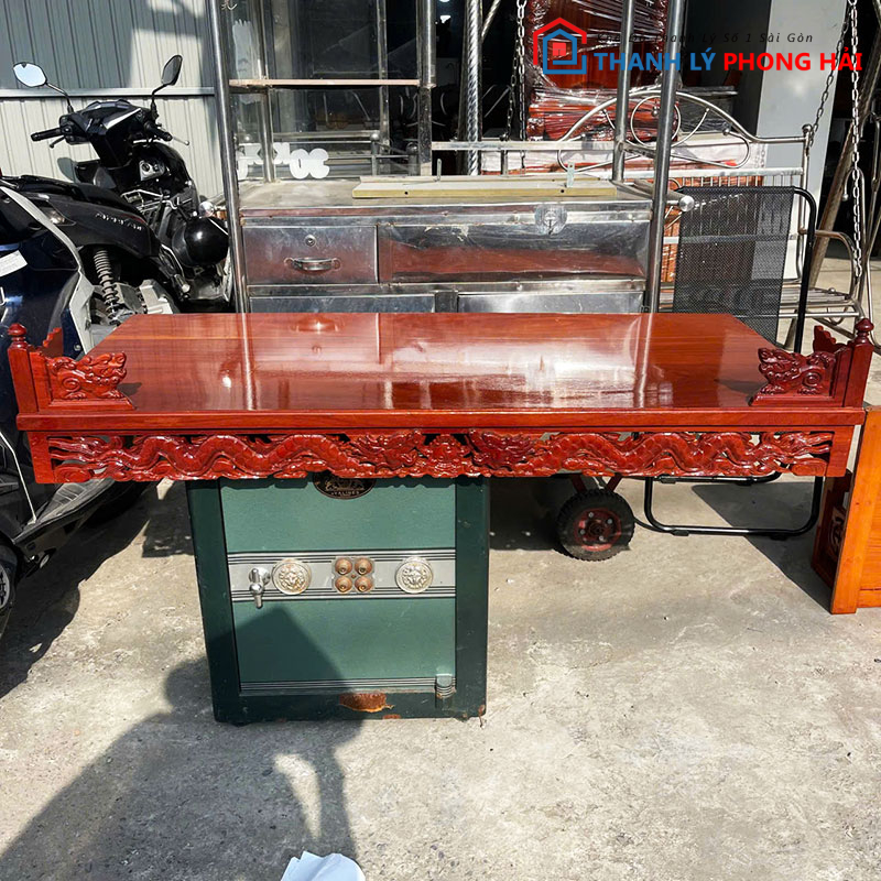 ke-tho-treo-bang-go-1m27-cu-1 Kệ Thờ Treo Bằng Gỗ 1m27 Cũ