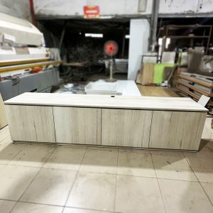 Kệ Tivi Gỗ MDF 4 Cánh 2m4 Có Lỗ Đi Dây Cũ
