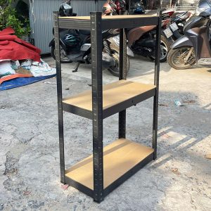 Kệ Trưng Bày 3 Tầng 60cm Khung Sắt Cũ