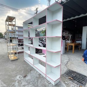 Kệ Trưng Bày Thiết Kế Nhiều Ngăn 2m Cũ