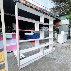 Kệ Trưng Bày Thiết Kế Nhiều Ngăn 2m Cũ