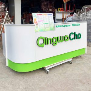 Quầy Lễ Tân 2m37 Nhiều Ngăn Cũ
