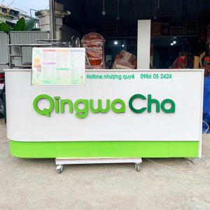Quầy Lễ Tân 2m37 Nhiều Ngăn Cũ