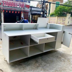Quầy Lễ Tân 2m37 Nhiều Ngăn Cũ