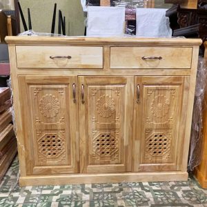 Thanh Lý Tủ Giày Gỗ Tự Nhiên 98cm Mới 99%