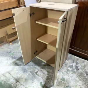 Tủ Hồ Sơ 3 Tầng 2 Cánh Gỗ MDF 60cm Cũ