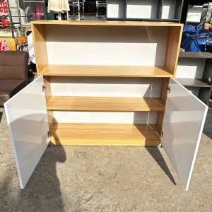 Tủ Hồ Sơ Phối Trắng Vàng 1m2 Cũ