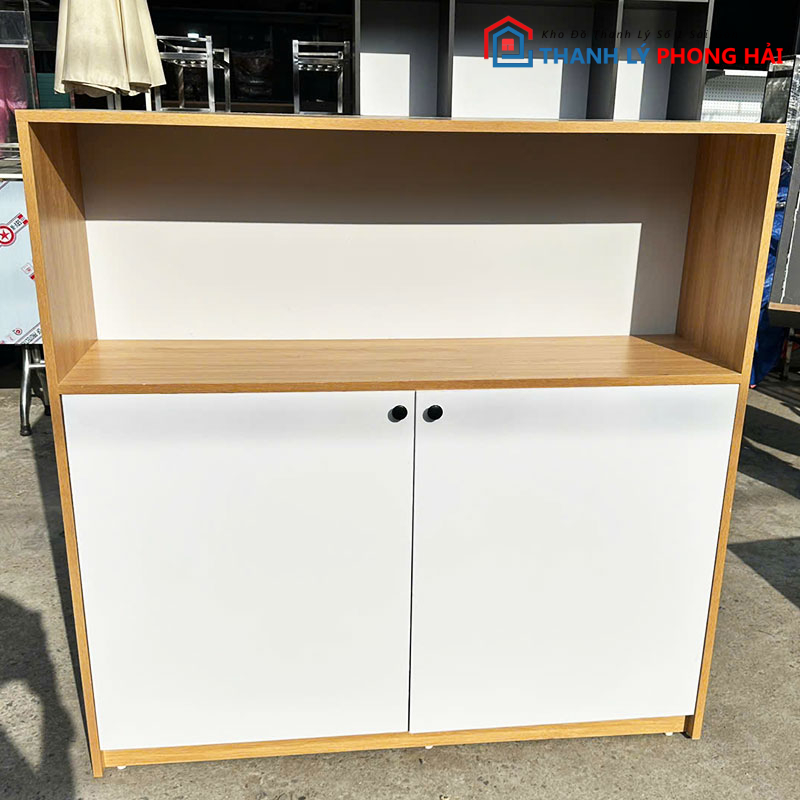 tu-ho-so-phoi-trang-vang-1m2-cu-2 Tủ Hồ Sơ Phối Trắng Vàng 1m2 Cũ
