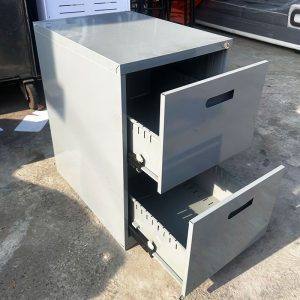Tủ Hồ Sơ Sắt 2 Ngăn 47cm Cũ