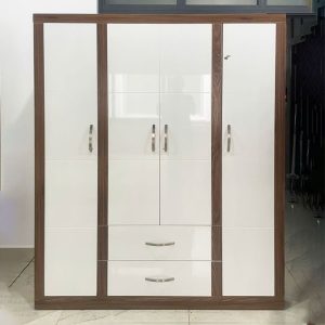 Tủ Quần Áo Cải Dọc 4 Cánh 1m6 Cũ