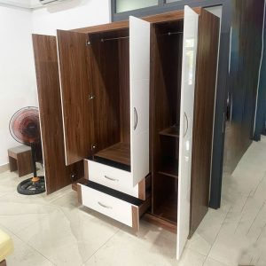 Tủ Quần Áo Cải Dọc 4 Cánh 1m6 Cũ