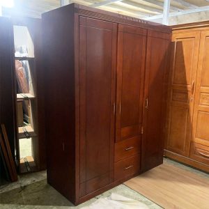Tủ Quần Áo Gỗ 1m6 Cũ Gồm 3 Cánh