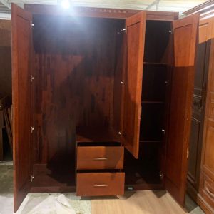 Tủ Quần Áo Gỗ 1m6 Cũ Gồm 3 Cánh