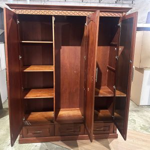 Tủ Quần Áo Gỗ TN 1m7 3 Cánh Cũ