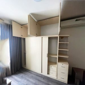 Tủ Quần Áo Kịch Trần Gỗ MDF 2m Cũ