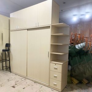 Tủ Quần Áo Kịch Trần Gỗ MDF 2m64 Cũ