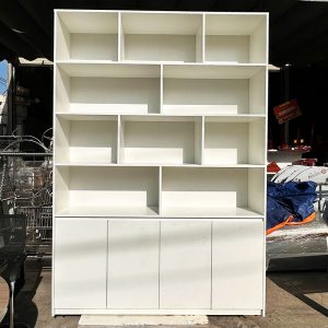 Tủ Trưng Bày 1m68 Nhiều Ngăn Gỗ MDF Cũ