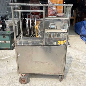 Xe Bán Hàng Inox Take Away 1m Cũ